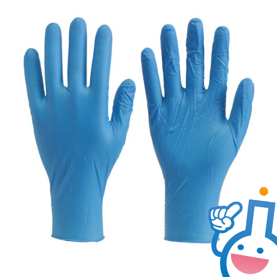 61-2685-09 ＴＧＬ７２５ＮＳ　極薄手袋ニトリル粉付青