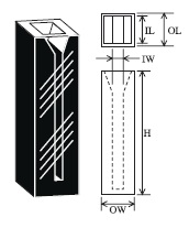 マイクロブラックセル(2面透明)　T-18M-ES-10