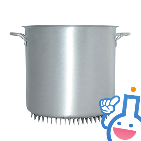 杉山金属　エコライン 寸胴鍋 蓋無し 目盛付 54cm 120L 007224